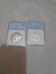 二個英女王銀幣，售價780