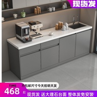 Marble Island Counter Tea Room Operation Cooking Counter Coffee Commercial Cutting Against Wall Tea 