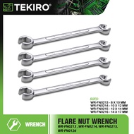 TEKIRO FLARE NUT WRENCH (8x10mm , 10x12mm , 12x14mm , 14x17mm) FOR BRAKE HOSE FUEL HOSE