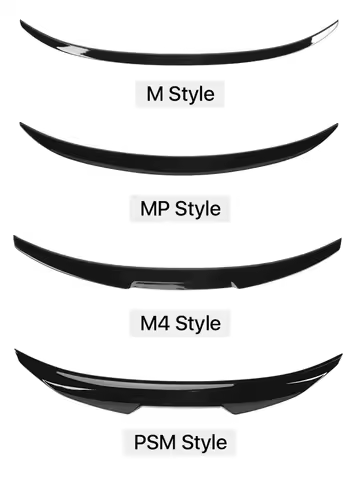 Carbon Fiber Rear Bumper Lip Trunk Wing MP M4 PSM Style Roof Spoiler Kit For BMW 3 Series F30 F31 F3
