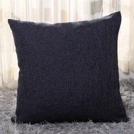 sarung bantal sofa 40x40 45x45 50x50 55x55 30x50 Cm Large Linen Plain cushion cover Throw Pillow Cas
