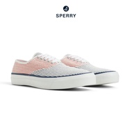 SPERRY CLOUD STRIPED CVO รองเท้าผ้าใบ ผู้ชาย สีกรม/ สีแดง ( SNK - 13965460 )