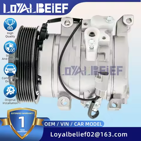 10S15C AC Compressor with Clutch for Toyota RAV4 2001-2005 L4 2.0L 2.4L GAS 88320-42080, 68332 88320