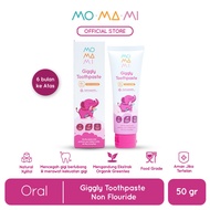 Momami Giggly Toothpaste Non Flouride 50g - Toothpaste Children's Toothpaste/