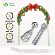 Cast iron ice cream scoop, stainless steel ice cream scoop