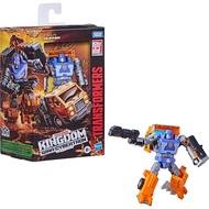 Transformers Toys Generations War for Cybertron: Kingdom Deluxe WFC-K16 Huffer Action Figure 5.5-inc