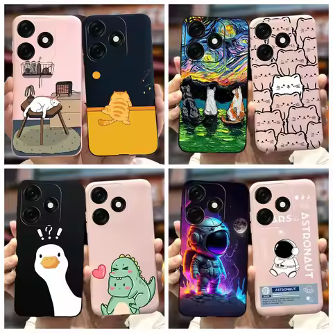 For Tecno Spark 20C Case Spark20 Pro New Fashion Cartoon Cover For Tecno Spark 20 Pro Phone Case Spa