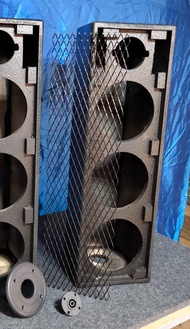 ตู้ลำโพงเปล่า รุ้นG/3.2 ขนาด6.5"×3แหลม4"×1/ ไม้อัดแท้15มิล เกรดA