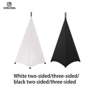 [SONONIA] DJ Light Speaker Stand Cover Height Flexible DJ Speaker Covers for Events