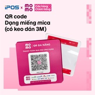 [Genuine] QR CODE MICA STICKER - Payment CODE for stores, can pay for all banks, electronic wallets