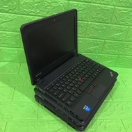 Laptop Lenovo X131E Chromebook (Black) Second Original Normal Lancar