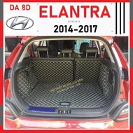 HYUNDAI ELANTRA 2014 2015 2016 2017 TRUNK MAT, High quality car TRUNK MAT, Odorless, Anti-scratch