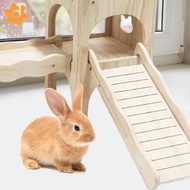 [utruiut0k] Rabbit Ramp for Rabbit Playhouse Habitat Scenery Decor Solid Wood Bunny Hutch Ramp