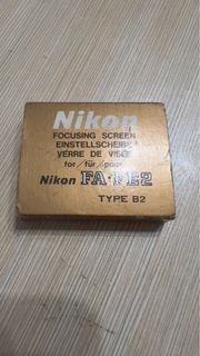 出售:原裝Nikon For FA FM2 FE2對焦屏