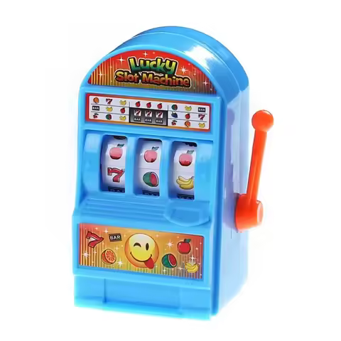 Mini Fruit Slot Machine Lucky Jackpot Anti-stress Antistress Kids Toys Funny Board Game For Children