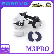 BOBOVR M3 PRO Battery Head Strap Compatible with Oculus Quest3 VR Multi-Point Adjustment 5200mah Bat