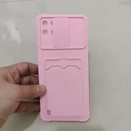 case infinix hot 10s softcase anti jamur silicon bahan lentur cover - pink infinix hot 10s