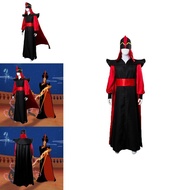 The Aladdin Return Of Jafar Cosplay Robe Cloak Cape Hat Outfit Costume Wizard