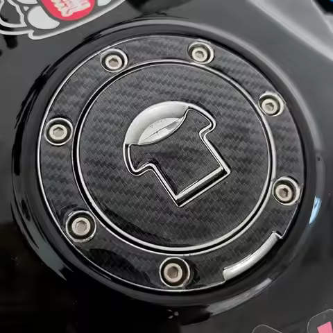 Motorcycle Gas Fuel Cap Cover Protector Sticker for Honda CB600 CB750 CBR600RR 900RR 1000RR (7 Holes