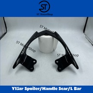 YAMAHA Yusku Spoiler Y15 Handle Seat Hitam Y15zr V1 V2 L Bar L Handle Belakang Carrier Seat Y15 Seat