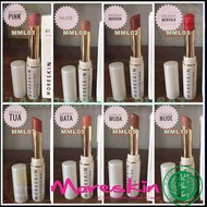 LIPSTIK MORESKIN MML 01 PINK 02 MERAH MAROON 03 MERAH MENYALA 05 MERAH BATA 07 MERAH TUA 08 NUDE 09 