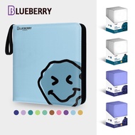 BERYFAM Toploader Binder Album Set Black Binder Trading Cards Leather Lomo card Blueberry Series Top
