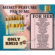 Perfume PEN 10ML Long Lasting EDP (Women)