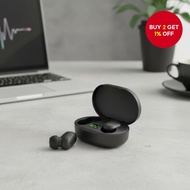 E6S Wireless Earbuds Bluetooth Headphones with Noise Cancellation and Microphone  E6S Fon Telinga Ta