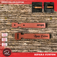25pcs zipper puller custom . zipper puller kulit . tarikan resleting