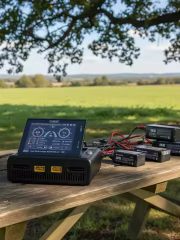 ToolkitRC M8D 800W 30A DC Dual Channel Smart Lipo Battery Balance Charger Discharger for 1-8S LiPo B