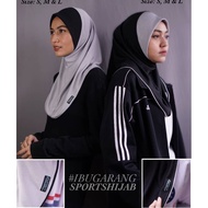 IBUGARANG TUDUNG SUKAN PIPING 2 TONE