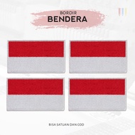 3x5 cm embroidered flag