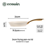 Ecowin Non-Stick Frying Pan Ceramic coating Royal Classic Series 24cm Without Lids Suitable For All 