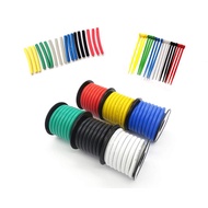 Fermerry 16 AWG Stranded Wire Spool 50ft Each 6 Colors Flexible 16 Gauge Silicone Hook up Wire Kit E
