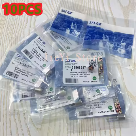 - 10X OEM# 55563957 Oil Flow One-Way Oil By-Pass Valve For Chevrolet Cruze 1.6 1.8L Epica 2009-2013 