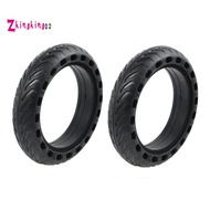 2 Piece Solid Tire Replacement Black 8.5in Electric Scooter Tires for Gotrax GXL V2/ XR/  M365/ M365