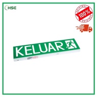 Econlite LE908SL Emergency Keluar Sign Single Sided