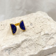River Blue Stone Statement Ring