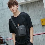 Trendy Men Nylon Crossbody Sling Bag Male Sling Bag Small Korean Korea Style 3 Components