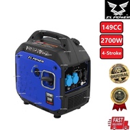 ZS POWER BHQ3300 2900Watt/2.9KW Inverter Silent Petrol Generator (Recoil Start)