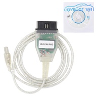 VAG CAN PRO VCP 5.5.1วินิจฉัยรถสาย FTDI FT245RL BUS + UDS + K-Line S.W รองรับเวอร์ชั่น BUS + UDS + K