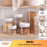 BETWEEN - Airtight Cereal Storage Jar Airtight Food Storage Box Cereal Seasoning Snack Storage Conta