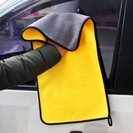 (KL STOCK) Nano Microfiber double layer thick cloth car wash home living kitchen cleaning cloths str