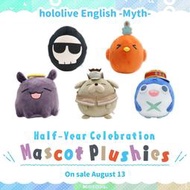 (現貨) Hololive EN-Myth- 活動半年紀念 吉祥物娃娃 Takodachi Bloop Gura Ina