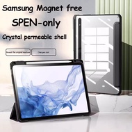 Acrylic Clear Tablet Case For Samsung Galaxy Tab S9 Plus Cover S7 FE S8 Plus S7 Plus 12.4 S9 S8 S7 11 S6 Lite 2022 10.4 A8 10.5