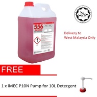 Toilet Cleaner & Sanitizer, IMEC 556 Sanitise, Halal, 2 x 10Loilet Cleaner & Sanitizer, IMEC 556 San