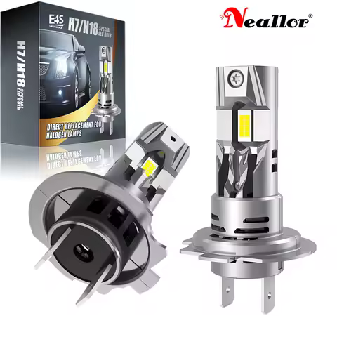 2x H7 Led Canbus No Error Headlights White Lights Diode Bulb 12v Car Driving Running Lamp For Merced