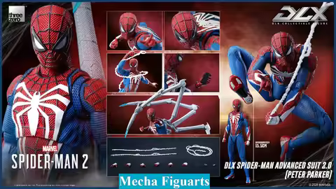 Threezero DLX Spider-Man Advanced Suit 2.0 (Peter Parker) Will Be Released in January 2026.