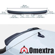 Rear Spoiler Wing Extension Omextra Universal Hatchback Spoiler
