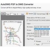 AutoDWG PDF to DWG Converter